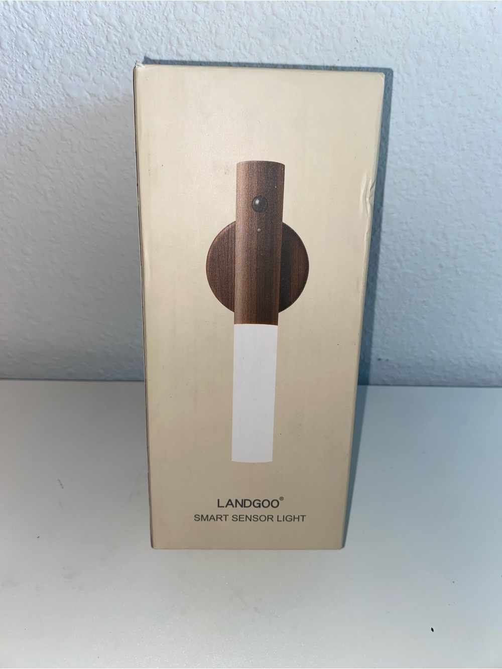 NEW 2pk Wooden Motion Sensor Night Lights,
Magnet Body Hallway Rechargeable LED - Picture 8 of 9